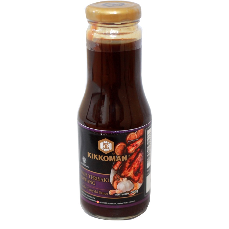 

Kikkoman Sauce Teriyaki Garlic 300Gr