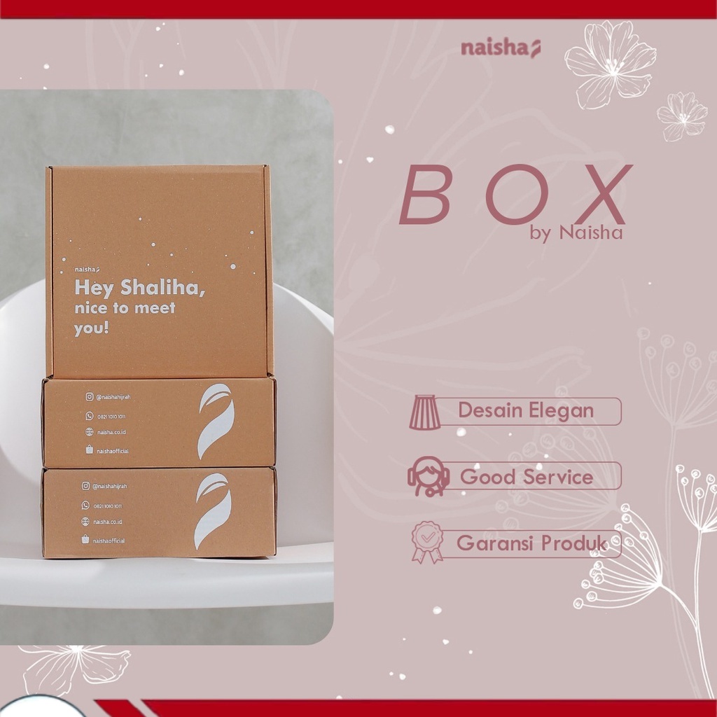 

Box / Kardus / Kotak / Packaging / Packing / Box Gift By Naisha