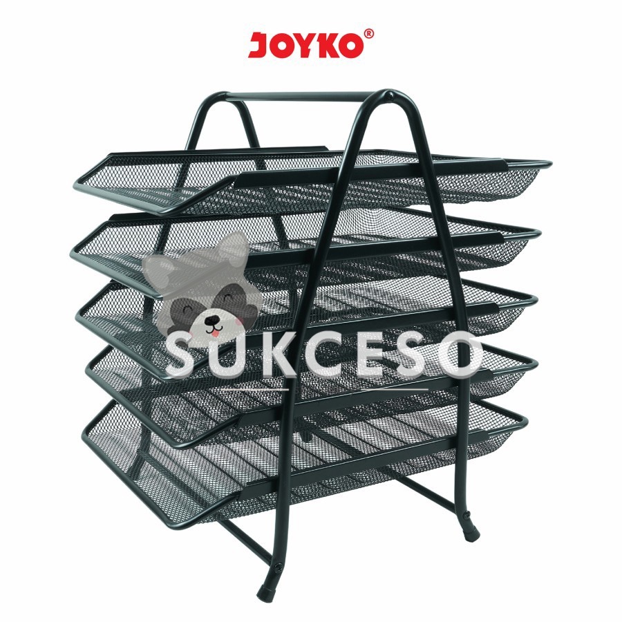 

Joyko Document Tray DT-41 Document Tray / Rak Wadah Dokumen Surat 5 Tier Tingkat Murah