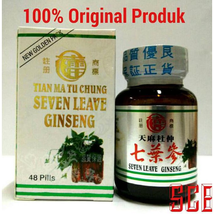 Bestseller -Asli -Kl17S Seven Leave Ginseng - Obat Rematik , Nyeri Sendi, Pegal Linu