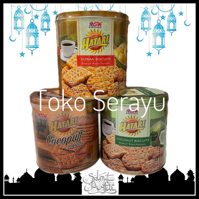 

Hatari Assorted Biscuits 325gr / Kue Kaleng