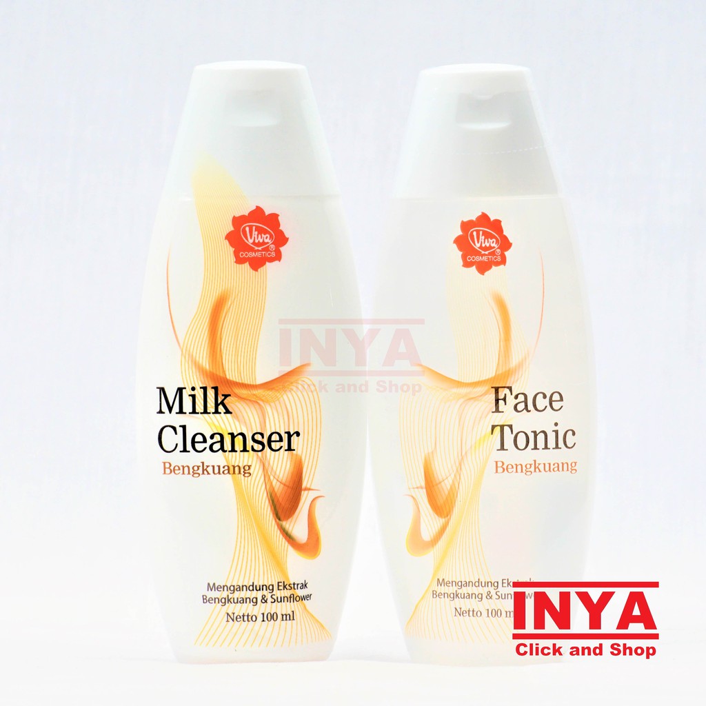 VIVA MILK CLEANSER AND FACE TONIC 100ml - Pembersih Wajah