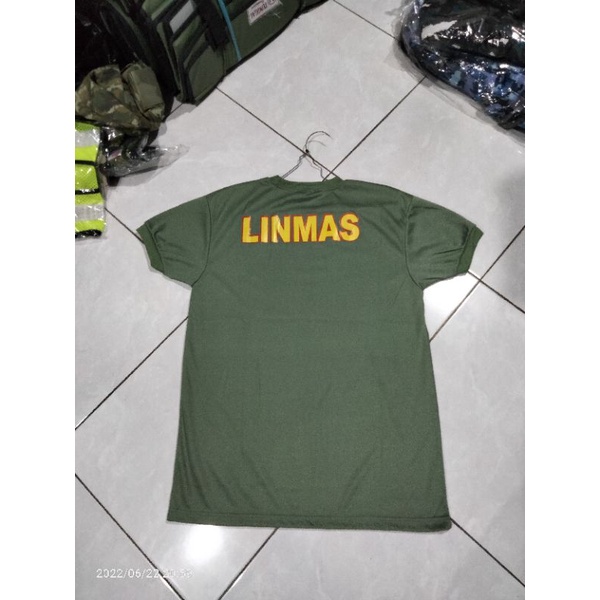 Kaos Lengan Pendek Linmas
