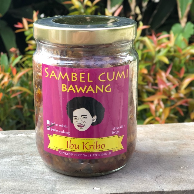 

LAKU SAMBEL CUMI BAWANG Sambal Ibu Kribo Khas Bogor (Pedas Sedang)