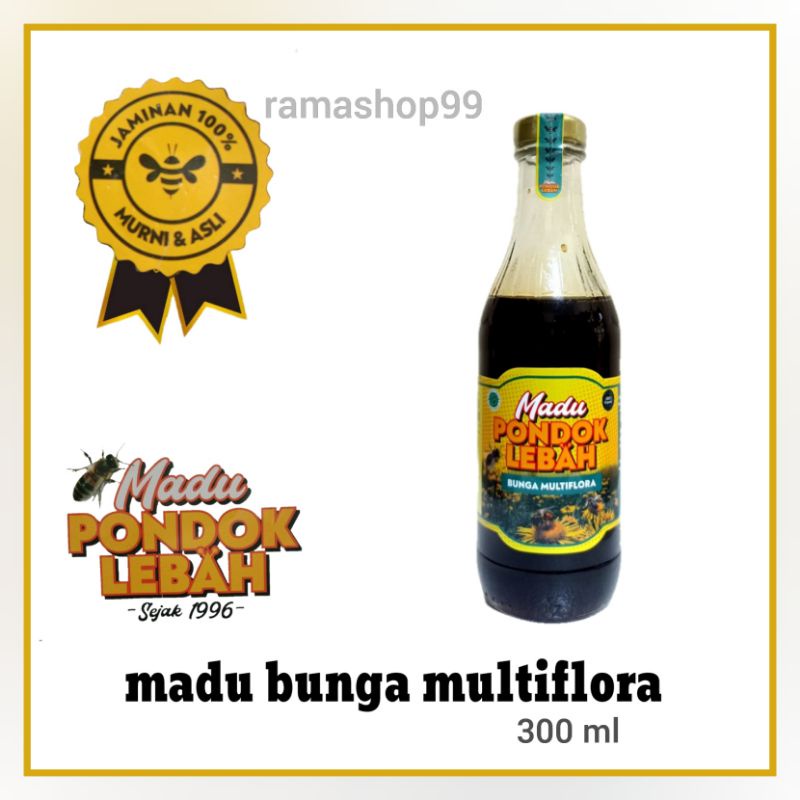 

Madu Multiflora 300 ml Madu Pondok Lebah