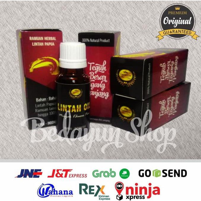 READY COD Lintah Oil Papua|Minyak Lintah Original| MINYAK DAUN PEMBUNGKUS STOK TERBATAS