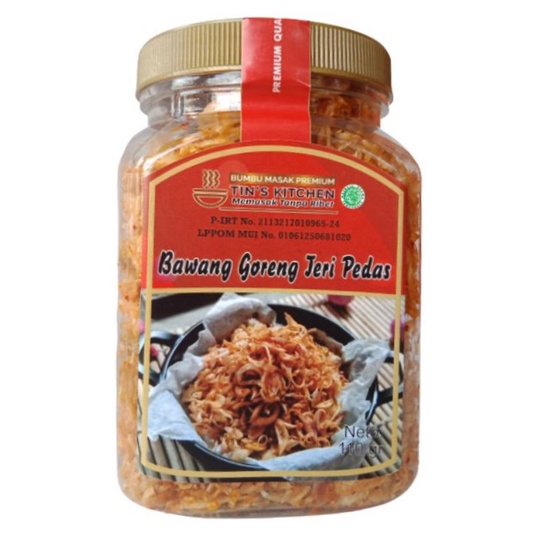 

BAWANG GORENG TERI TIN'S KITCHEN / BAWANG GORENG TERI PEDAS / BAWANG GORENG TERI ORIGINAL