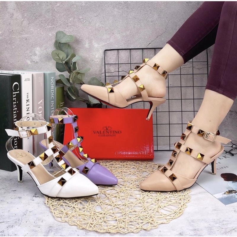 Heels Vad9918 wanita import realpict