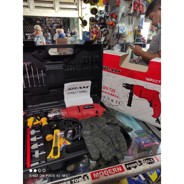 bor beton set SRAM 13mm/bor koper set komplit 13m SRAM SR 733