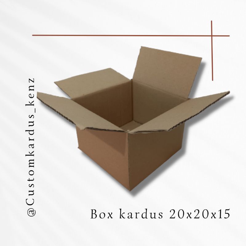 

❤️KENZ❤️ BOX KARDUS 20X20X15
