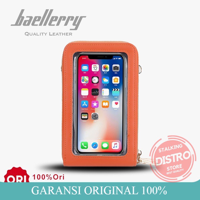 Tas Selempang Wanita BAELLERRY N5019 Dompet Panjang Wanita Dompet Handphone Sling Bag dompet wanita 