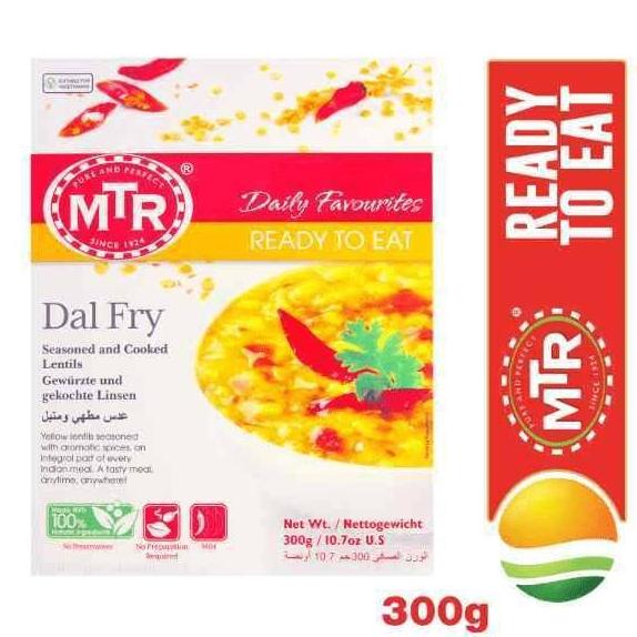 

Ready oke] Makanan India MTR Dal Fry Ready To Eat 300g/Halal/Instan/Import