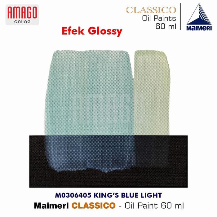 MAIMERI CLASSICO - OIL PAINT - KING BLUE LIGHT - 60ML - M0306405