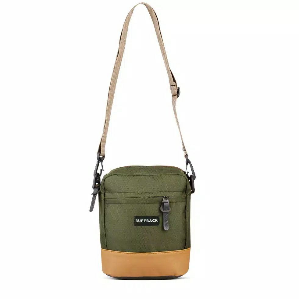 Tas Selempang Pria Buffback Alliance Sling Bag Kerja Pria Trendy (COD)