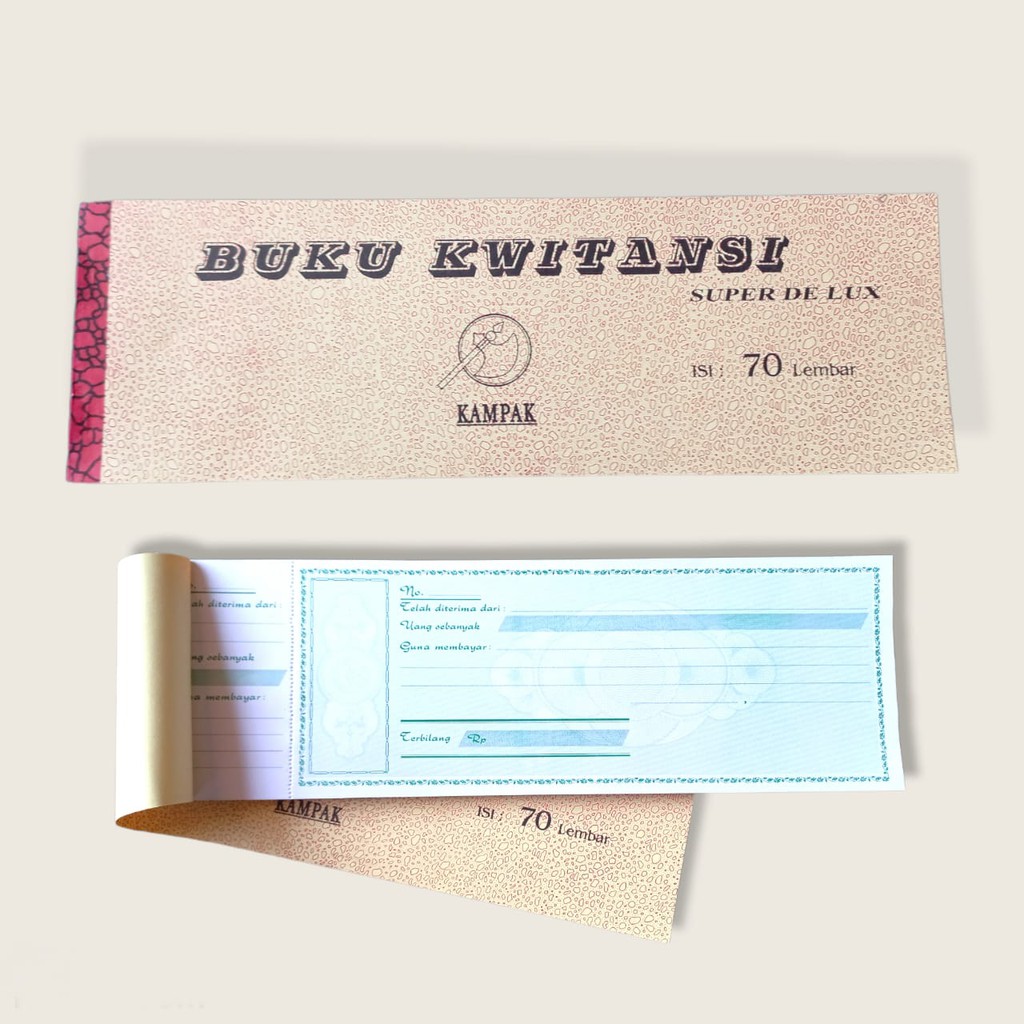 

Buku Kwitansi Kampak 70 Lembar
