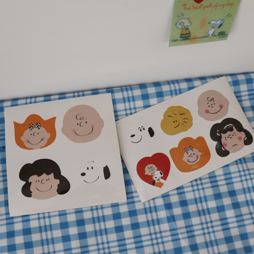Ins korea angin kartun anjing stiker, Diy diary, Stiker dekoratif