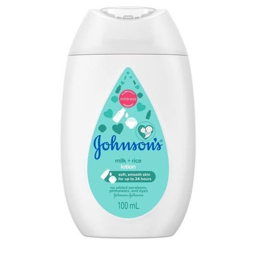 JOHNSONS BABY MILK LOTION 100ML / LOTION BAYI / JOHNSON