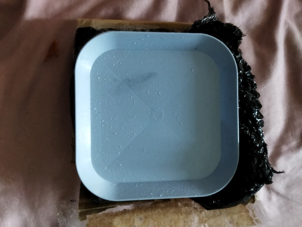 Bmw Kitchen Ware - Piring Jerami Kotak Piring Buah Sayur Makanan Wheat Straw Square Plate Warna