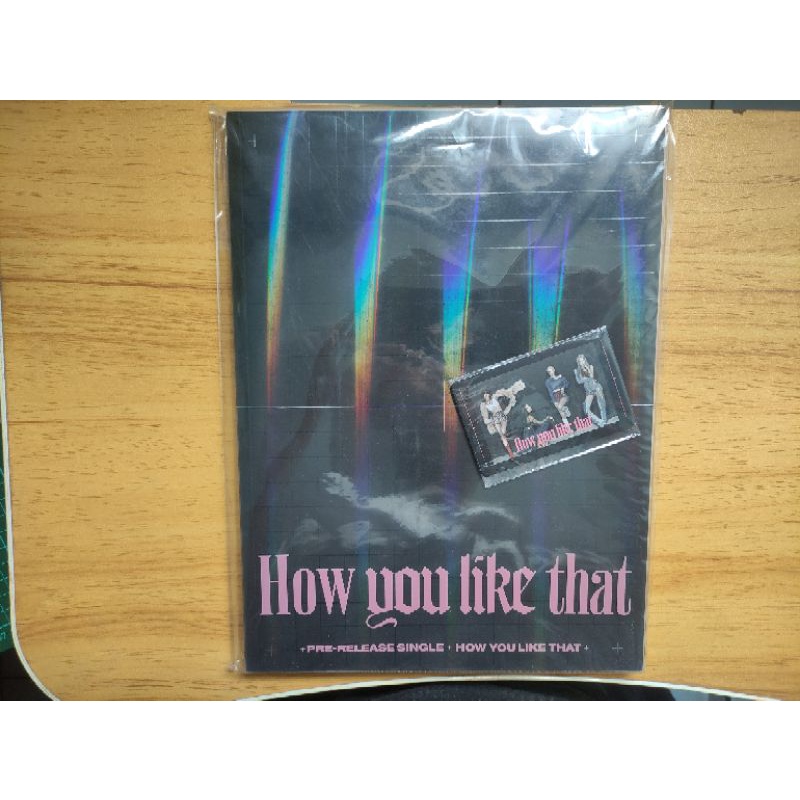 BLACKPINK ALBUM ONLY HOW YOU LIKE THAT PHOTOBOOK JENNIE ROSE LISA JISOO