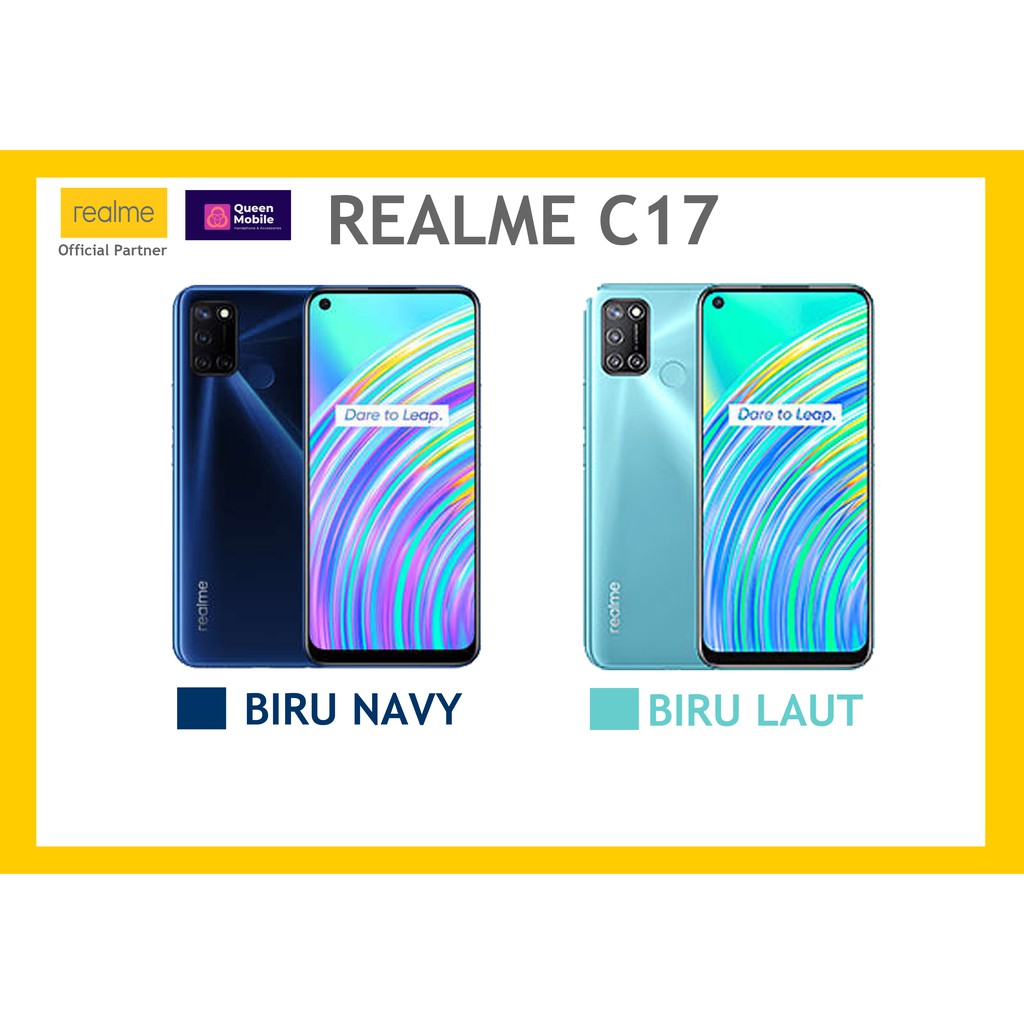 HP realme c17 ram 6/258 garansi resmi 1 tahun