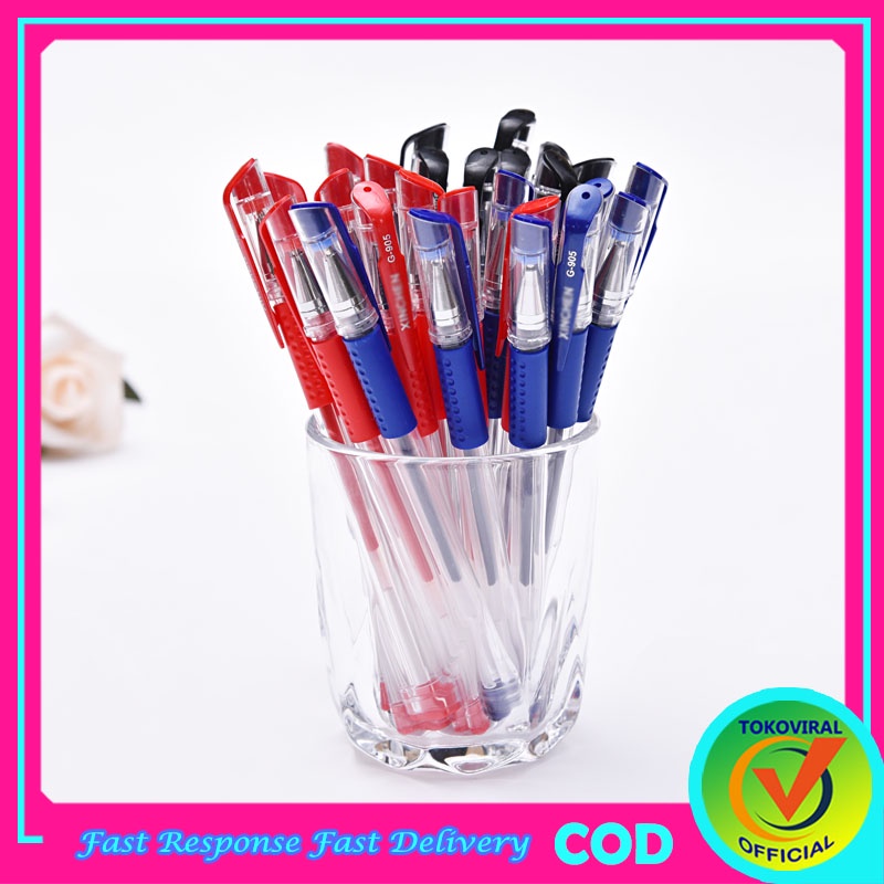 

Pena Gel Pulpen Gel / Pulpen Gel / Pulen Gel 0.5mm / Bolpen Gel / TM-80
