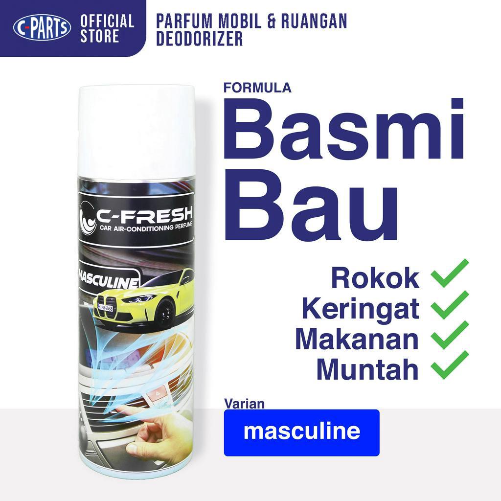 (Masculine) Parfum Mobil dan Ruangan, Pewangi Mobil C-FRESH