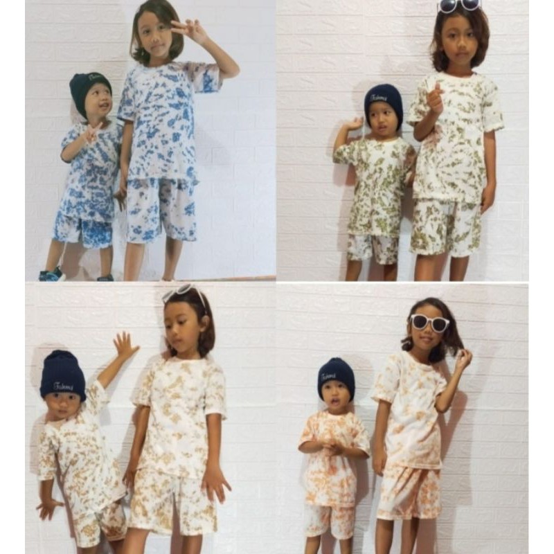 St Anak TIE DYE UNISEX 2TH-10TH/ST.FIRALL(base)/SAYANG ANAK