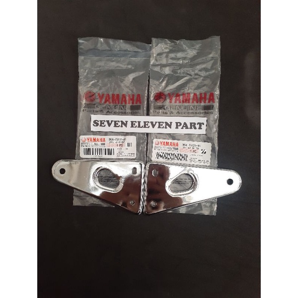 KUPINGAN BRACKET BREKET LAMPU BULAT SET KANAN KIRI RX KING NEW ORIGINAL YAMAHA