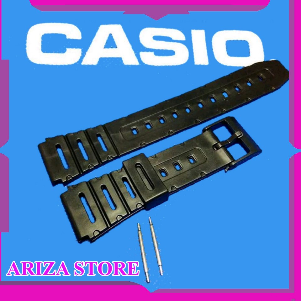 Tali Jam Tangan Casio DBC-310 DBC-81 CMD-40 Premium Free Pen