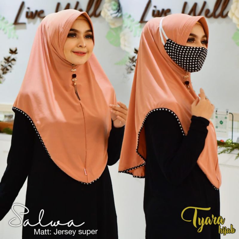 Khimar Salwa Free Masker Original Tyara Hijab