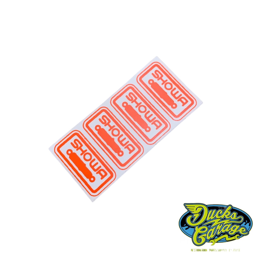 Stiker sticker shock shocbreaker honda c70 c700 c800 astrea grand prima legenda honda win