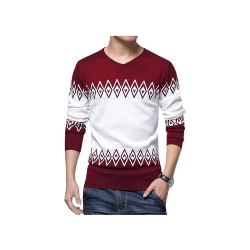 Sweater Rajut Pria Zeru Tribal/Sweater pria Striet Korean STYLE