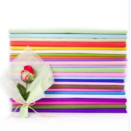 KERTAS BUNGA COTTON PAPER TISSUE  KERTAS TISU BUKET BUNGA FLOWER WRAPPING BUKET BUNGA-2