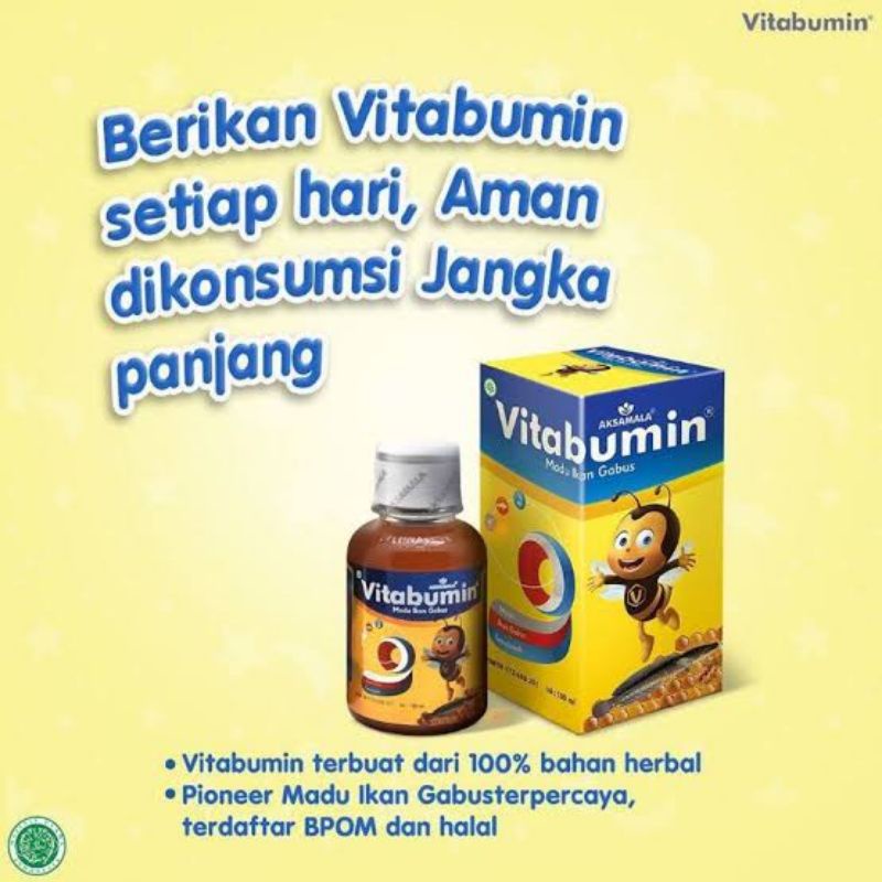 vitabumin 130 multivitamin penambah nafsu makan