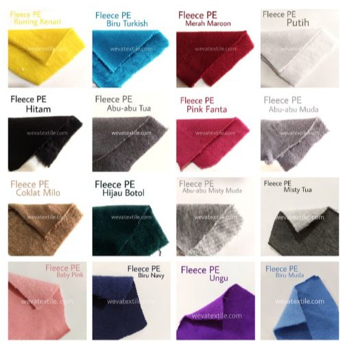 PRomo Bahan Kain Sweater Jaket Fleece PE - perMeter