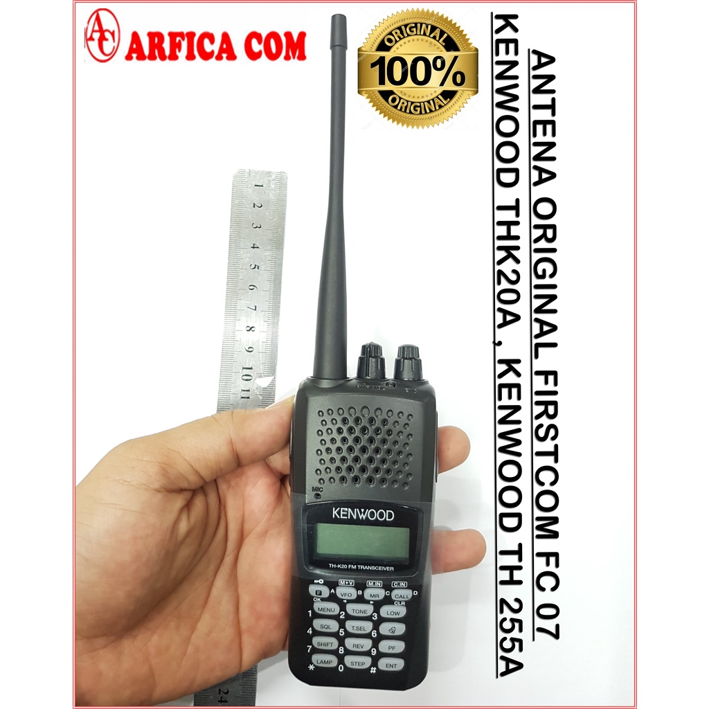 ANTENA HT ORIGINAL HT FIRSTCOM FC 07 KENWOOD TH K20A THK20A TH255A VHF