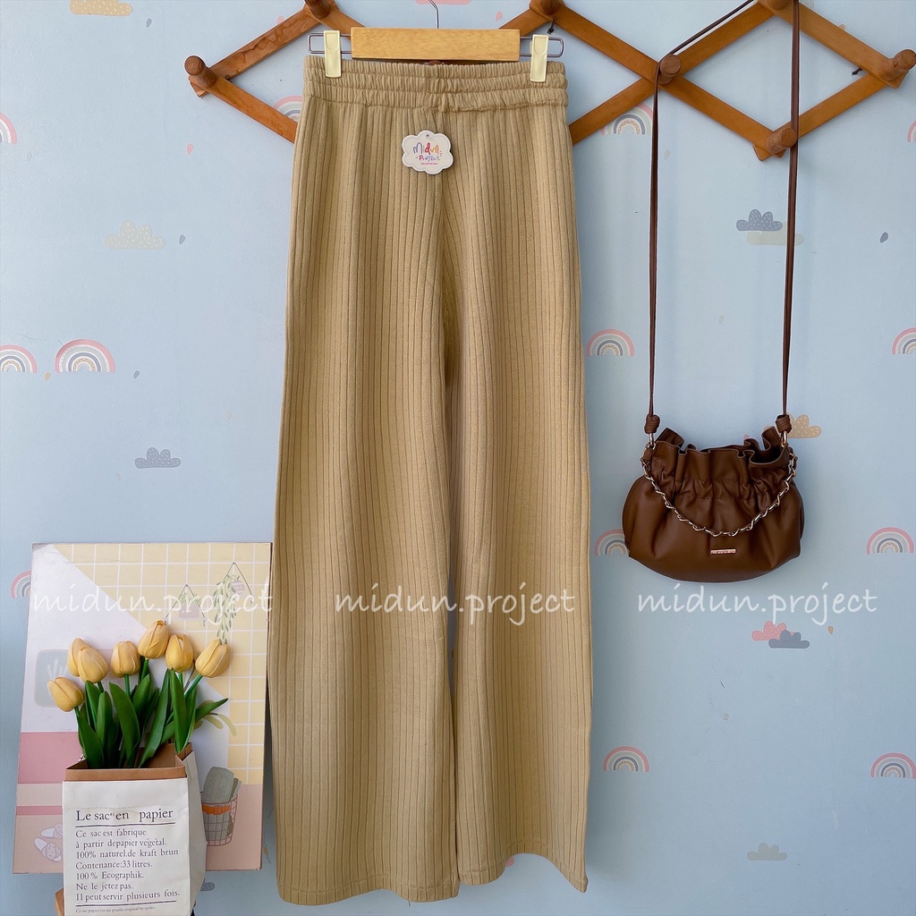 CELANA KULOT KNIT HIGHWAIST