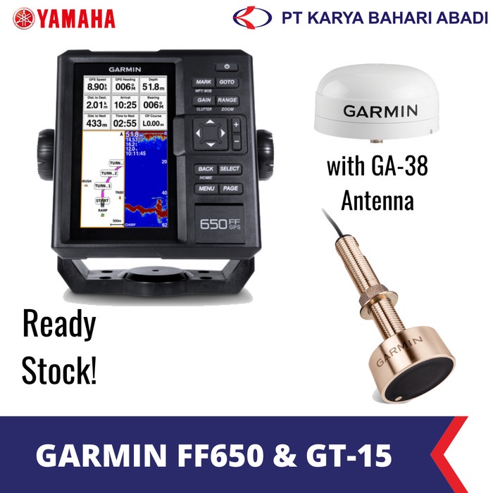 Garmin Ff 650 Gps Fishfinder With Gt15M-Th Transducer 005