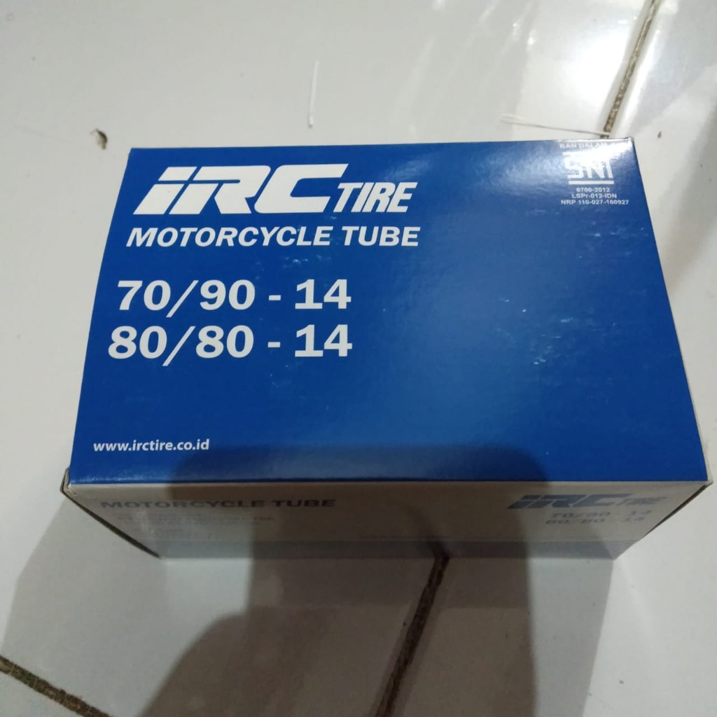 Tube Tire Ban Dalam IRC 70 90 ring 14