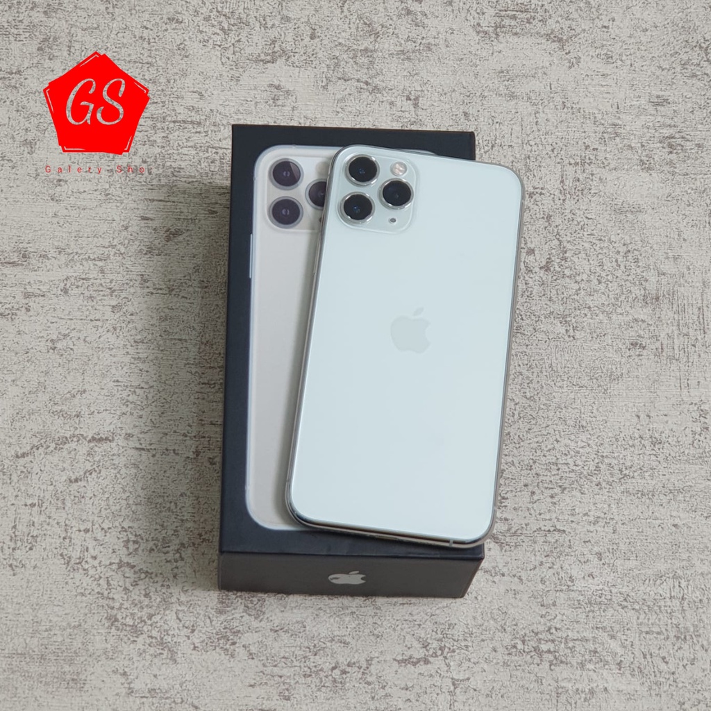 IPHONE 11 PRO MAX 512GB/256GB/64GB Second ORI Fullset Mulus-Silver