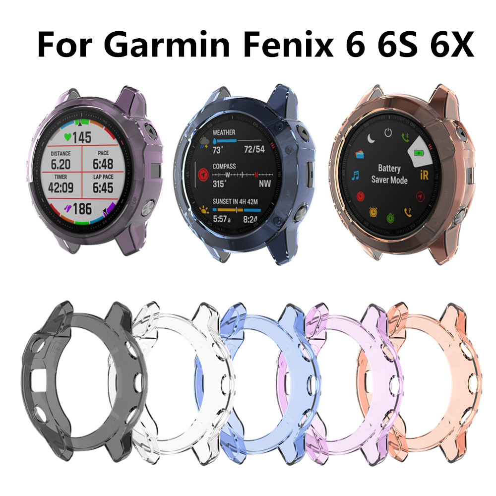 Casing Pelindung Garmin Fenix 6 / 6s / 6x / 6 Pro / 6s Pro / 6x Pro Bahan Tpu