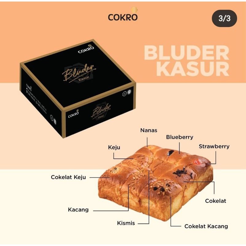 Bluder Kasur Cokro Isi 9 Rasa