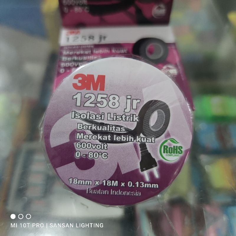 

ISOLASI HITAM LISTRIK 3M SUPER LENGKET HARGA PROMO