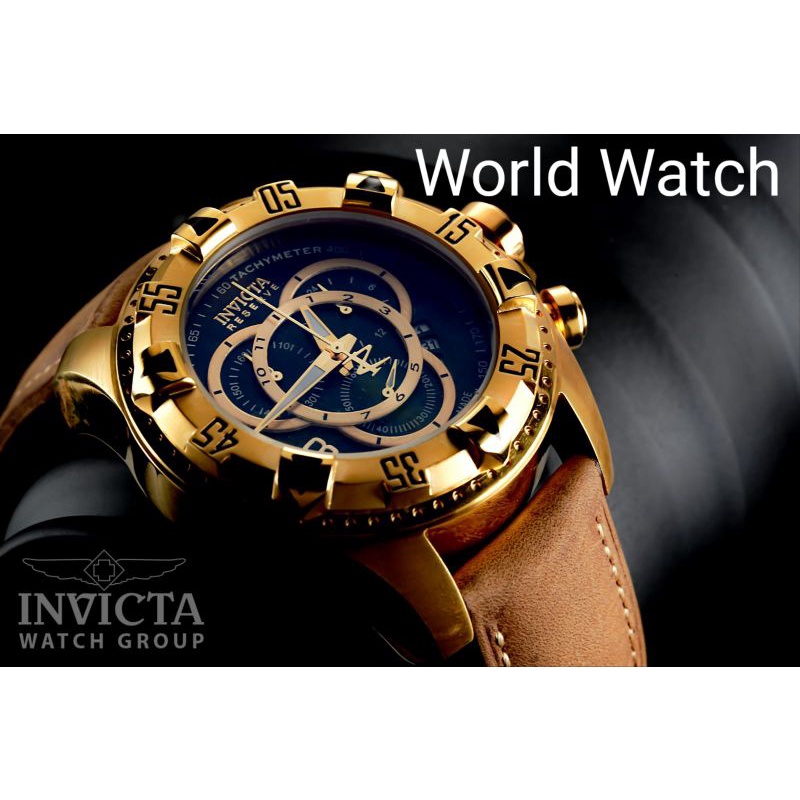 Jam Tangan Pria Merk Invicta Reserve Seri 0002 Leathers