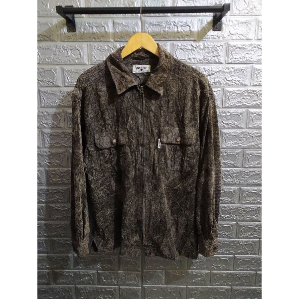 Jaket Corduroy pria size L second