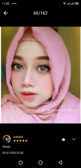 SOFTLENS ADELLE LIVING COLOUR big eyes 16 mm ADELE / ADEL / ADELL by IRISLAB