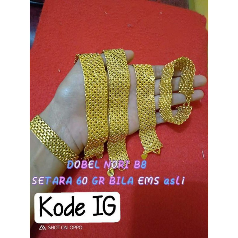 gelang dobel nori