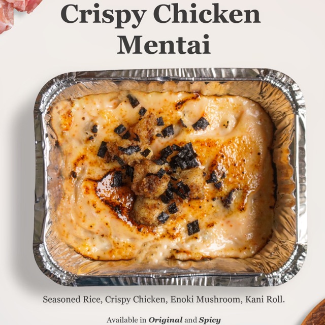 

Crispy chicken Mentai