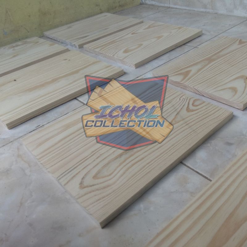 papan kayu media lukis / transfer foto kayu jati belanda