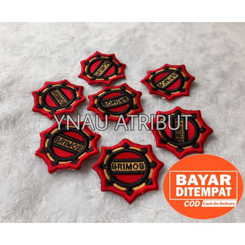 ATRIBUT PDL POLRI / PIN PDL RODA BRIMOB POLRI